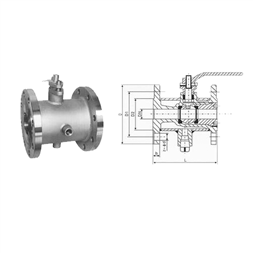 BQ41F夹套保温球阀